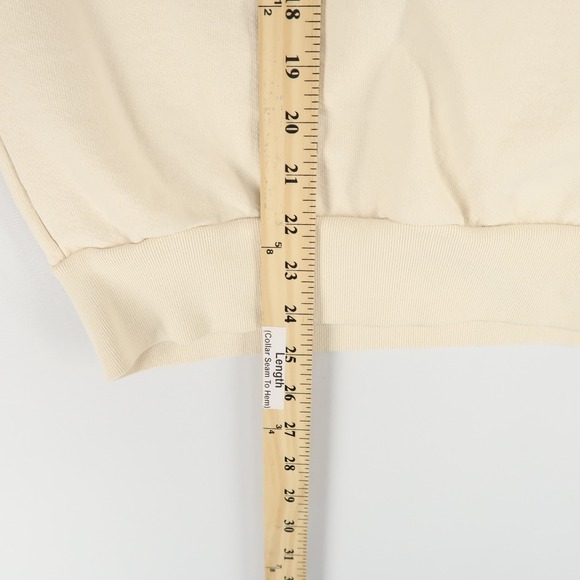 Youth To The People Sweatshirt Adult Small Cream Graphic Print Community Power - Picture 6 of 10